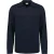 No Excess Pullover Polo With Linen Deep Blue