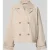 Selected regular fit trenchcoat-jas van katoenmix model ‘NEW CILO’