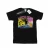 Disney Katoenen T-shirt voor meisjes van Doornroosje en Maleficent (Zwart)
