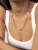 Hey Happiness Ketting ‘Paperclip’  zilver