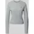 Review Nauwsluitende gebreide pullover met ronde hals