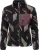 Ragwear Fleece jas ‘Alaris’  ecru / aubergine / zwart