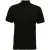 Asquith & Fox Heren Super Smooth Knit Polo Shirt (Zwart)