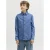 JACK & JONES JUNIOR denim overhemd medium blue denim