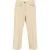 Rechte broek van Jil Sander in crèmekleurige wol.
