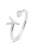 Luxenter Ring ‘Alphabet Y’  zilvergrijs