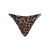 The Lola Club high leg bikinibroekje Orelia bruin/zwart
