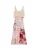 Desigual Jurk  beige / blauw / rood
