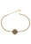 faina Armband  goud / zwart