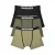 Lambretta Heren Boxershorts Assorti (Set van 3) (Khaki Groen/Zwart)