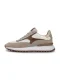 Floris van Bommel Sneakers laag ‘Noppi 37’  donkerbruin / taupe / stone grey / offwhite