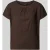 Opus regular fit T-shirt met structuurpatroon model ‘Salti’