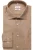 Seidensticker Flanellen Overhemd beige, Effen
