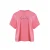 T-shirt met strasslogo voor vrouw Mat Fashion