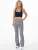 Divina Sportbroek  grijs