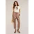 Motivi Linen-blend Cargo Joggers Beige