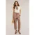 Motivi Linen-blend Cargo Joggers Beige