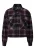 QS Blouse  aubergine / lichtlila / zwart