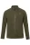 Men Plus Fleece jas  olijfgroen