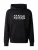 JACK & JONES Sweatshirt ‘JCOFUSION’  zwart / wit