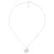 Orphelia ‘Elvina’ Dames 925 Sterling Zilveren Ketting met Hanger – Zilver/Roze ZH-7085/1