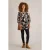 White Stuff Nela Printed Shirt Tunic Black Print