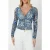GUESS Marciano By  Cristal Ls Top Midnight Snake