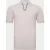 R2 Amsterdam Polo korte mouw Beige Zipper Polo Short Sleeve Cott 132.POLO.018/045