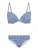 s.Oliver Bikini  blauw / wit