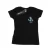 Disney Dames/Dames Minnie Mouse Dansende Borst Katoenen T-Shirt (Zwart)