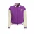 Orange Stars baseball jacket paars