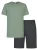 Mey Pyjama kort ‘Midnight Classic’  groen