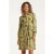 Smashed Lemon 25658 army en sand geometrische jurk in travelkwaliteit |