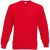 Fruit Of The Loom Heren Set-In Belcoro® garen Sweatshirt (Rood)