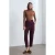 High-Waisted Rechte Pantalon van Crêpe