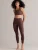 Hey Honey Leggings ‘Cropped’  kastanjebruin