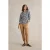 White Stuff Annie Jersey Shirt Black Print