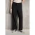 Street One Studio Dames Mousseline broek Wide Legs in Zwart