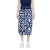 Midi Rok Geometrische Print