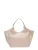 Isabella Rhea Beige Rundleer Tas