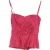 Dolce & Gabbana bustiertop met ritssluiting aan de achterkant in roze zijde