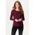 Noppies maternity zwangerschaps longsleeve donkerrood