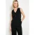 LOLALIZA jumpsuit linnen zwart