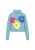 IZIA Oversized trui  royal blue/koningsblauw / lichtblauw / geel / pink