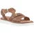 Hush Puppies Cady Leren Dames Tan Sandalen