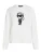 Karl Lagerfeld Sweatshirt ‘IKON’  crème / pink / zwart