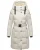 NAVAHOO Wintermantel  zwart / wit