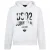Dsquared2 Faded Suburbans-logo witte hoodie