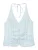Pull&Bear Top  pastelblauw / lichtblauw / offwhite