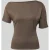 Only Regular fit t-shirt met viscose model ‘SILLY’